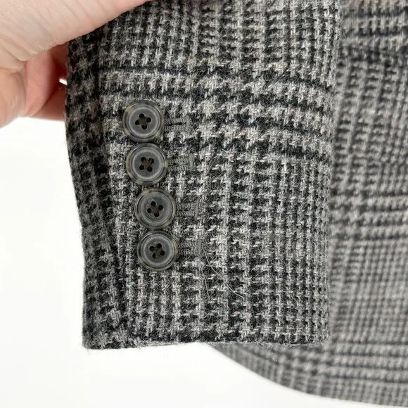 J. Crew Willa Blazer in Houndstooth Wool Size 2 - Picture 7 of 9